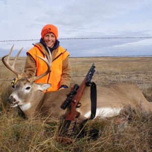 Noah Chase, age 12, First buck-135" Whitetail