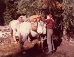 Dad with Red and Nino Packing Out My Bull Manley Camp Montana 10-78.jpg