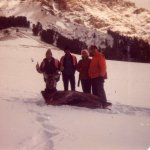 Steve's 441 yard bull Sphinx Mtn. Montana 11-75.jpg