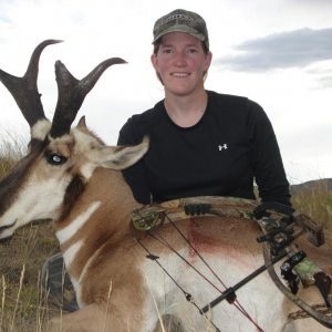 2008 - First antelope with my bow. Made P&Y, barely