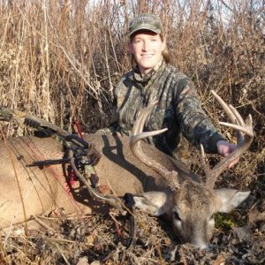 2007, 2nd whitetail with my bow
