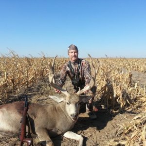 Dad with his 2012 mule deer