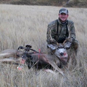 First archery buck - DIY spot and stalk South Dakota 2011