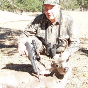 2008 Trinity County Blacktail- 2x2 Weenie Head cull deer-Savage Striker 300 WSM