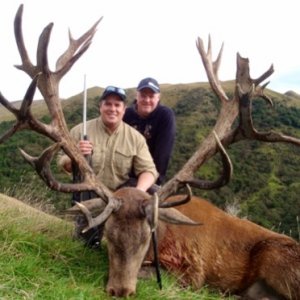 32 points, 450 inches, 48 inch main beams and 38 inch spread.