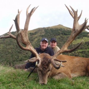 Nick named B-52 by early hunters in 2014 this guy was nothing but wide!