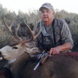 California Zone X-12 2014.  Last day Mule Deer.  T/C Encore 30/06-325 yards.