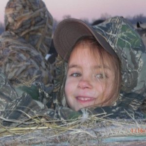 Kiley at the goose pit.
