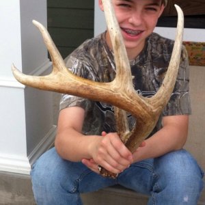 Shed me and my boy found