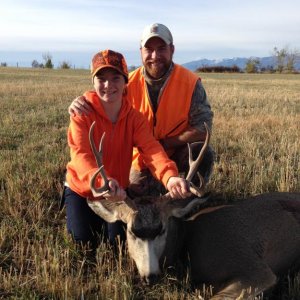 Gwen's first deer