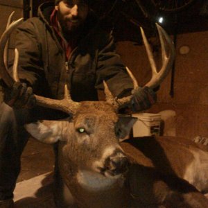 my Nissan kill coming back from killing my 2014 buck (score 164 1/4")