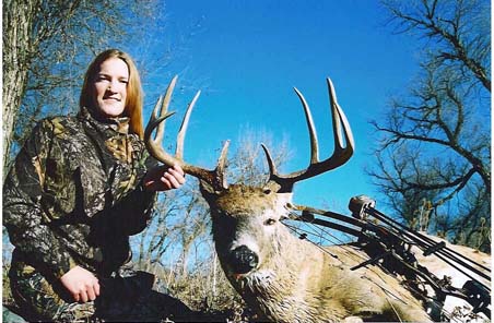 2004 First animal with my bow.  P&amp;Y whitetail