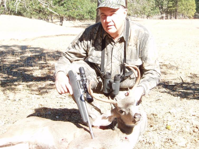 2008 Trinity County Blacktail- 2x2 Weenie Head cull deer-Savage Striker 300 WSM