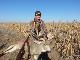 2012 muzzleload buck,  corn fed