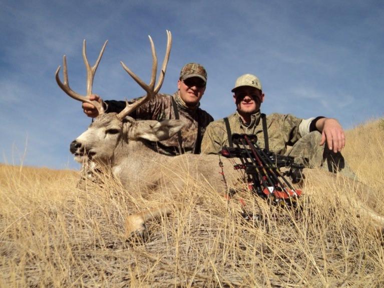 2013 DIY spot and stalk - Buddies first mule deer