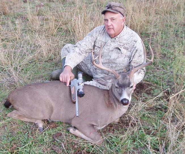 4 x 3 Blacktail Zone B 2 2014-One shot kill at 75 yds. with 30/06 Encore Pistol- Live weight 142.5 pounds