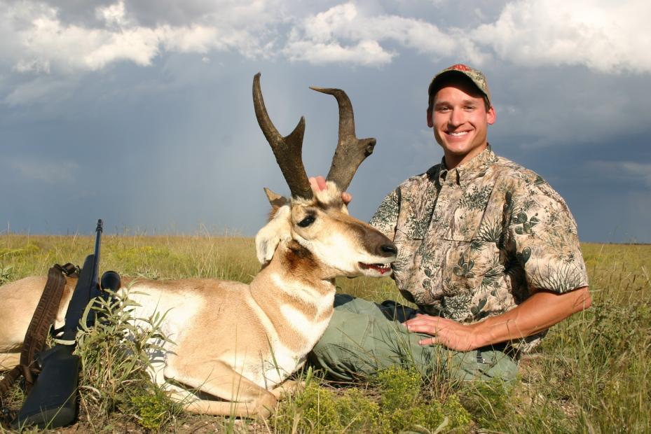 Antelope private land Lea Co, New Mexico 2008.  Gross scored 87 2/8&quot; B&amp;C