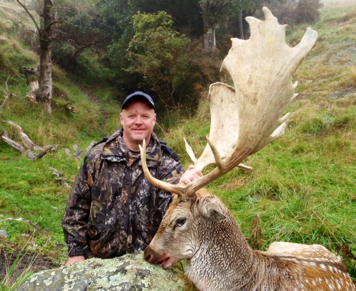 Big old 250 inch Fallow Buck