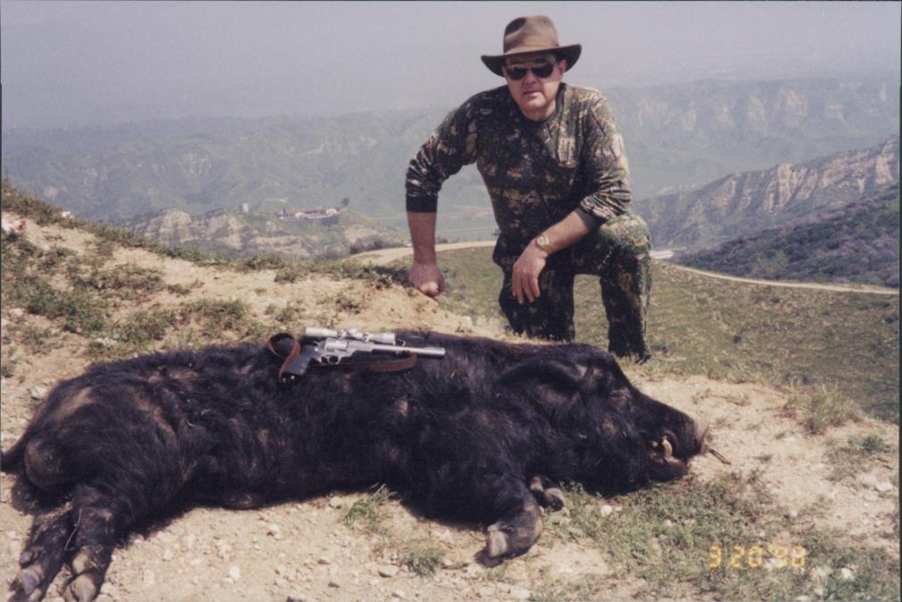 California Wild Boar-Ruger SRH .44 Magnum