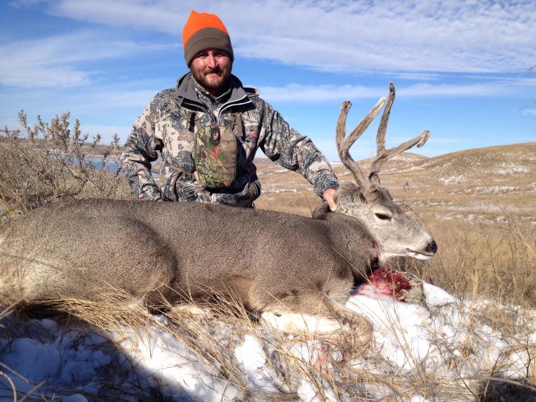 DYI - Public Land - East River 2014
He was still had soft antlers in November!