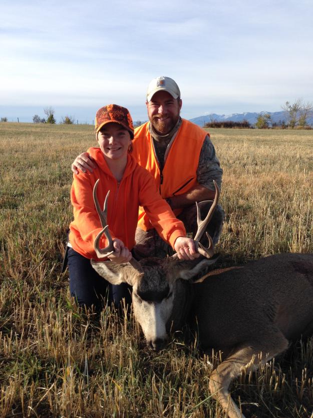 Gwen's first deer