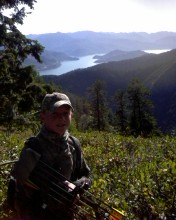 Hunting on top of red ridge