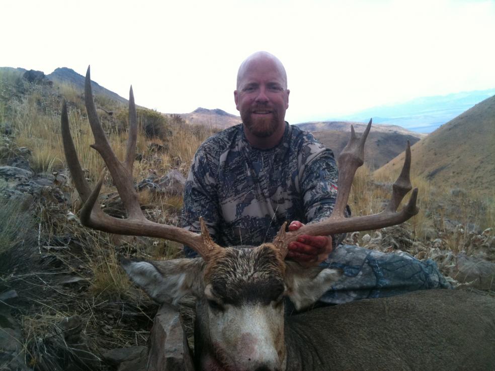 My buddy Jeffs deer from Austin Nv last year