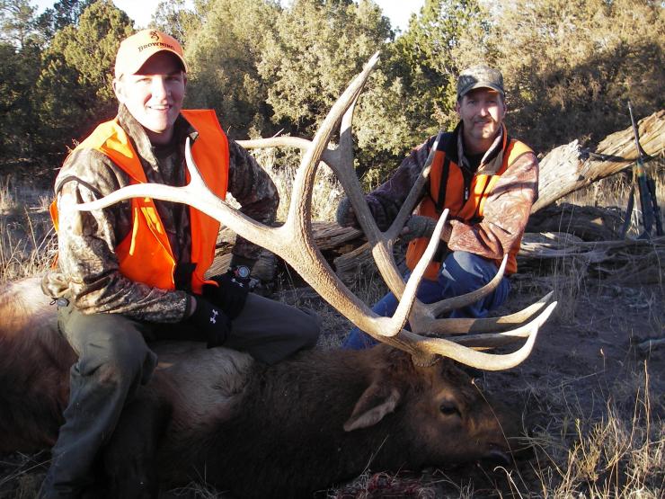 My dads elk
