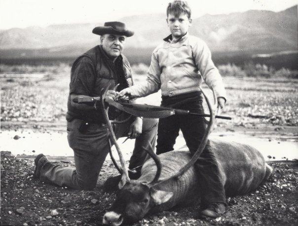 My first big game animal, Barren Ground Caribou (Alaska 1974)