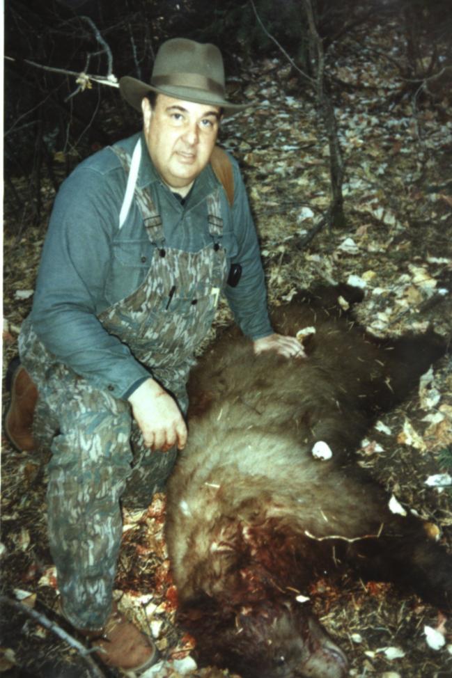 Shasta County-Blonde Bear-Model 71 Winchester .348 Winchester; 250 gr. Barnes Original.