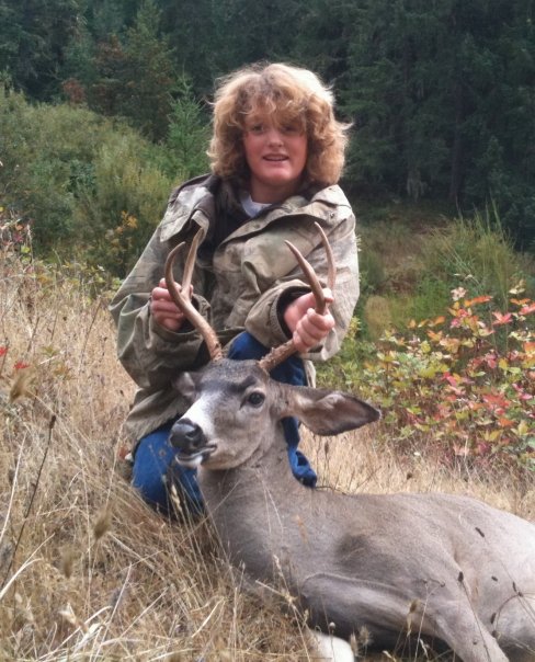 Son's Blacktail Deer (Oregon 2009)