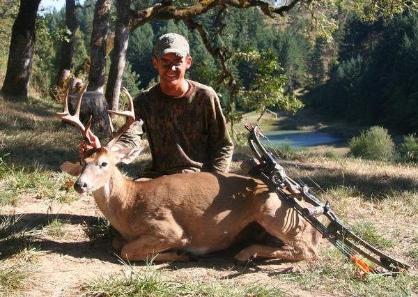 Son's Columbia Whitetail (Oregon about 2007)