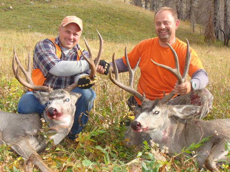 Washington High Hunt, 2009.  me and my hunting partner Chad.