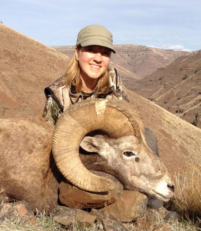 Wife's California Bighorn (Oregon 2012)