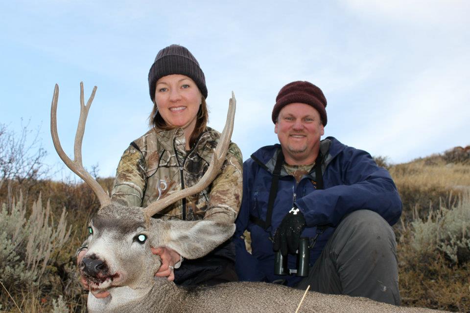 Wife's first Mule Deer (Wyoming 2010)