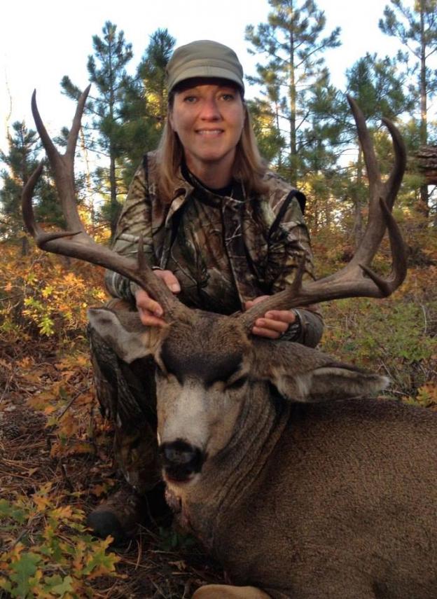 Wife's Mule Deer - Muzzleloader (Utah 2012)